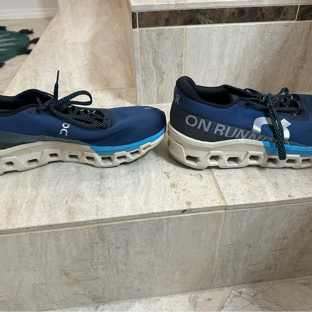 On Running Men's Blue Athletic Shoes